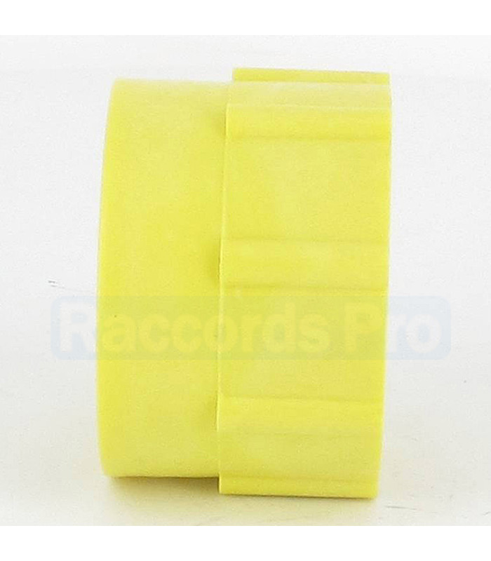 Adaptateur Changement de pas - F 2" S60X6 - F 2" pas gaz - PEHD - Jaune
