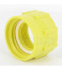 Adaptateur Changement de pas - F 2" S60X6 - F 2" pas gaz - PEHD - Jaune