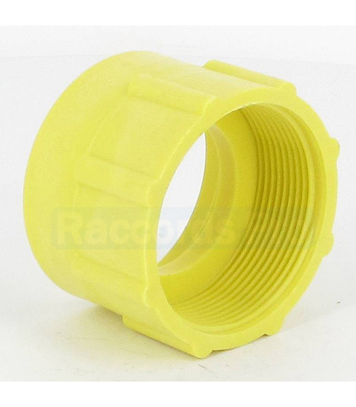 Adaptateur Changement de pas - F 2" S60X6 - F 2" pas gaz - PEHD - Jaune