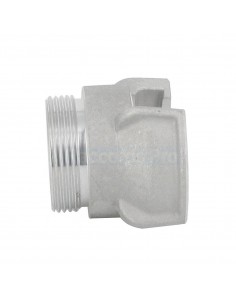 Symmetrical half-coupling without lock - Aluminium - Male thread 2