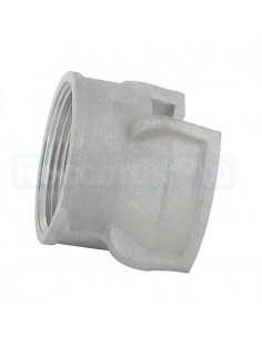 Symmetrical half-coupling without lock - Aluminium - Female thread 2