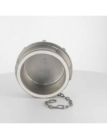 Bouchon sans verrou pour raccord symétrique - Inox