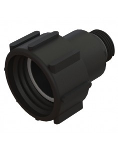 S60x6 Female swivel Buttress x 1" BSP short male / o-ring, G/P/P
