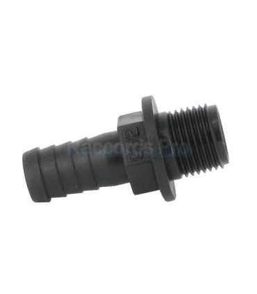 Raccord Cannelé Laiton 6mm X G1/2 Femelle - Pour Tuyaux Air/eau/carburant - Avec Pinces (2 Ensembles)