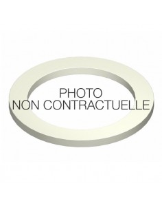 Flat gasket - white PTFE - for PP symmetric fitting