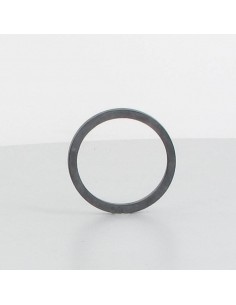 Flat gasket - NBR black - for symmetrical aluminium or stainless steel fittings