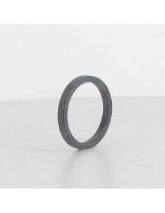 Flat gasket - NBR black - for symmetrical aluminium or stainless steel fittings 2