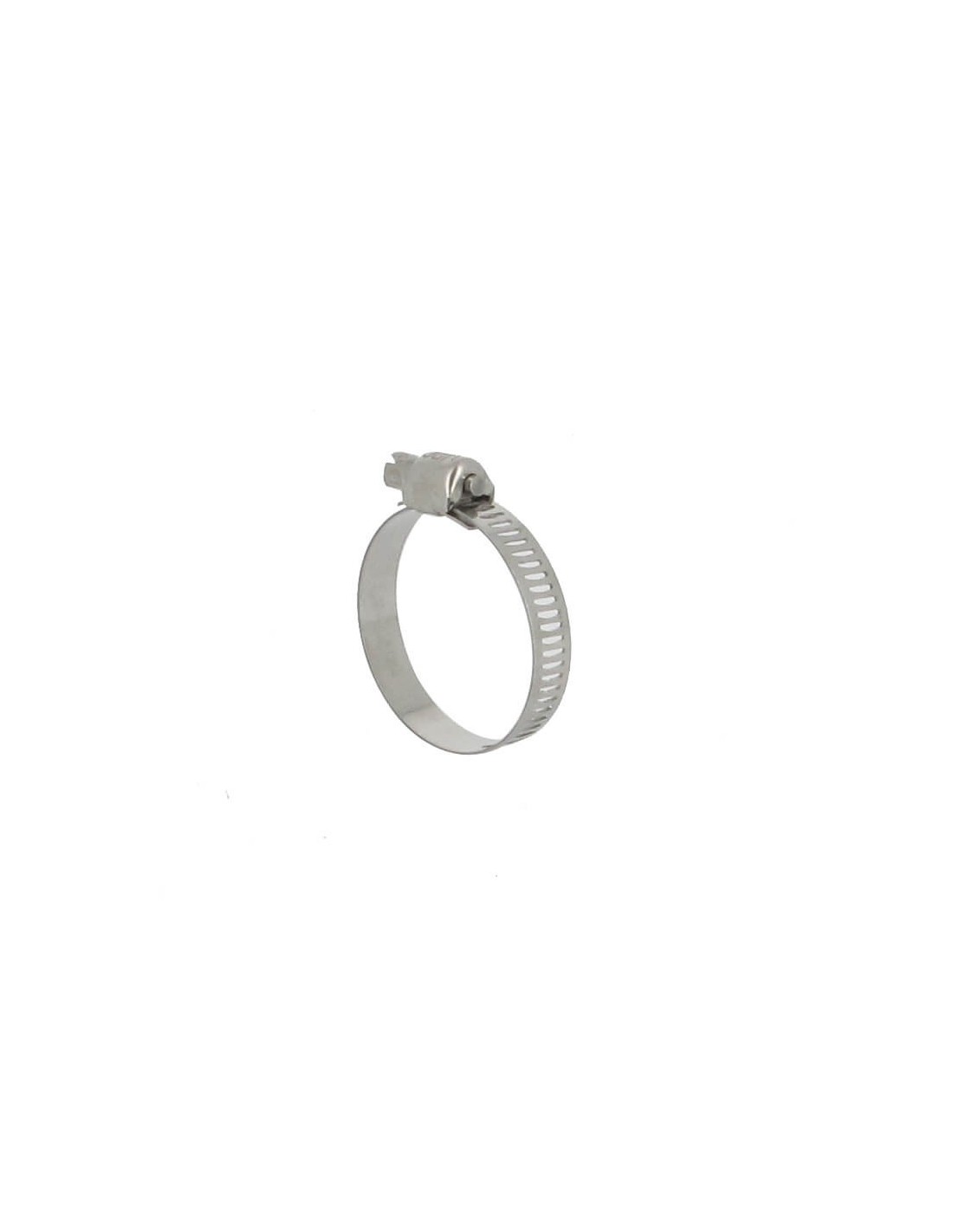 100 colliers Inoxs. Collier simple M6. Inox A2, D. 14 - 15 mm - ABM6A2015 -  Index