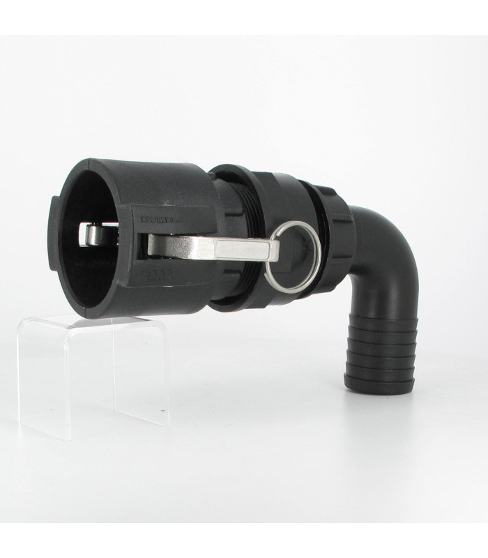 2" Camlock coupler - elbow hose coupler Ø 30 mm