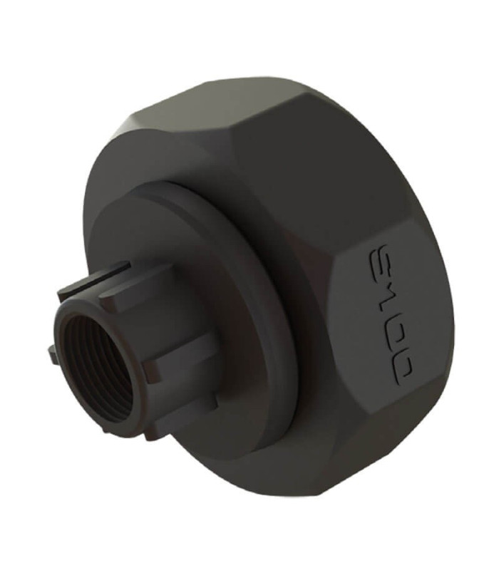 Adaptateur Changement de pas - F 3'' S100X8 - F 1'' Pas gaz - écrou tournant