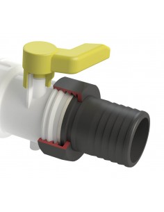 Raccord cannelé droit - écrou tournant - Ø 32 mm - F 3" S100X8 2