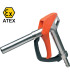 ATEX stainless steel dispensing gun - PTFE/FEP seal - DN25 rotating nozzle - Ø28 mm output