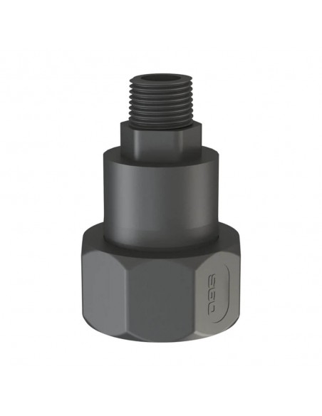 Adapter - F 2'' S60X6 - M 3/4'' BSP - swivel nut - PP