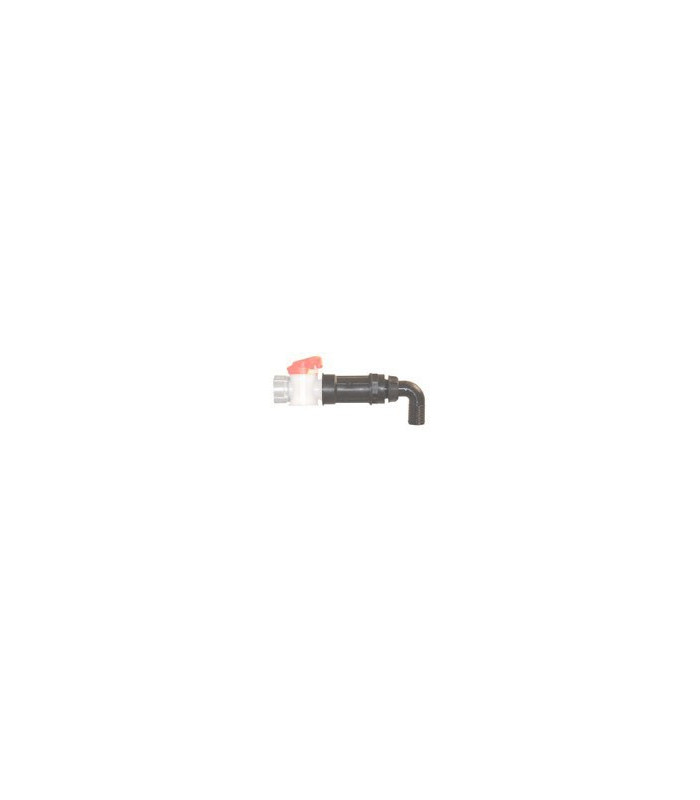 Pack Vidange Cuve IBC 2" Pas Gas - Embout coudé Ø 25 mm - Joint EPDM