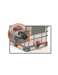 Adaptater 2" Camlock - Male 2'' S60X6 - PP 2