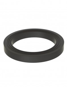 2" black Olefin elastomer flat gasket for camlock coupling PP