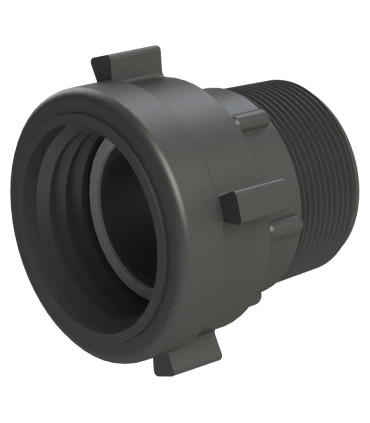 Adaptateur Changement de pas PP - F 2" S60X6 - M 2" pas gaz - écrou tournant