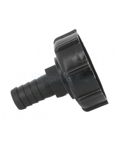 Raccord cannelé droit - Sans écrou - Ø 20 mm - F 2" S60X6